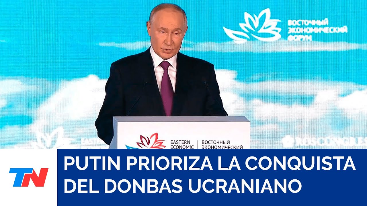 Putin declaró que el “objetivo prioritario” del ejército ruso es conquistar el Donbás ucraniano