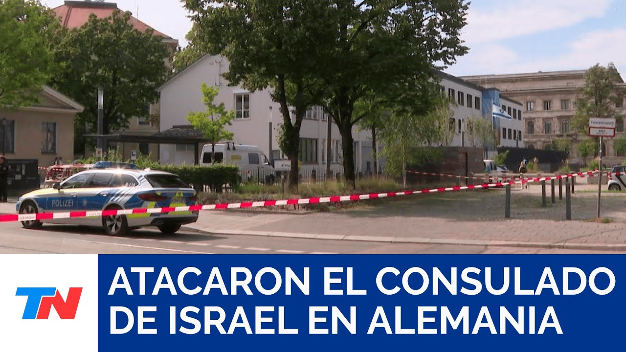 La policía alemana abatió a un hombre que abrió fuego contra el consulado de Israel en Múnich